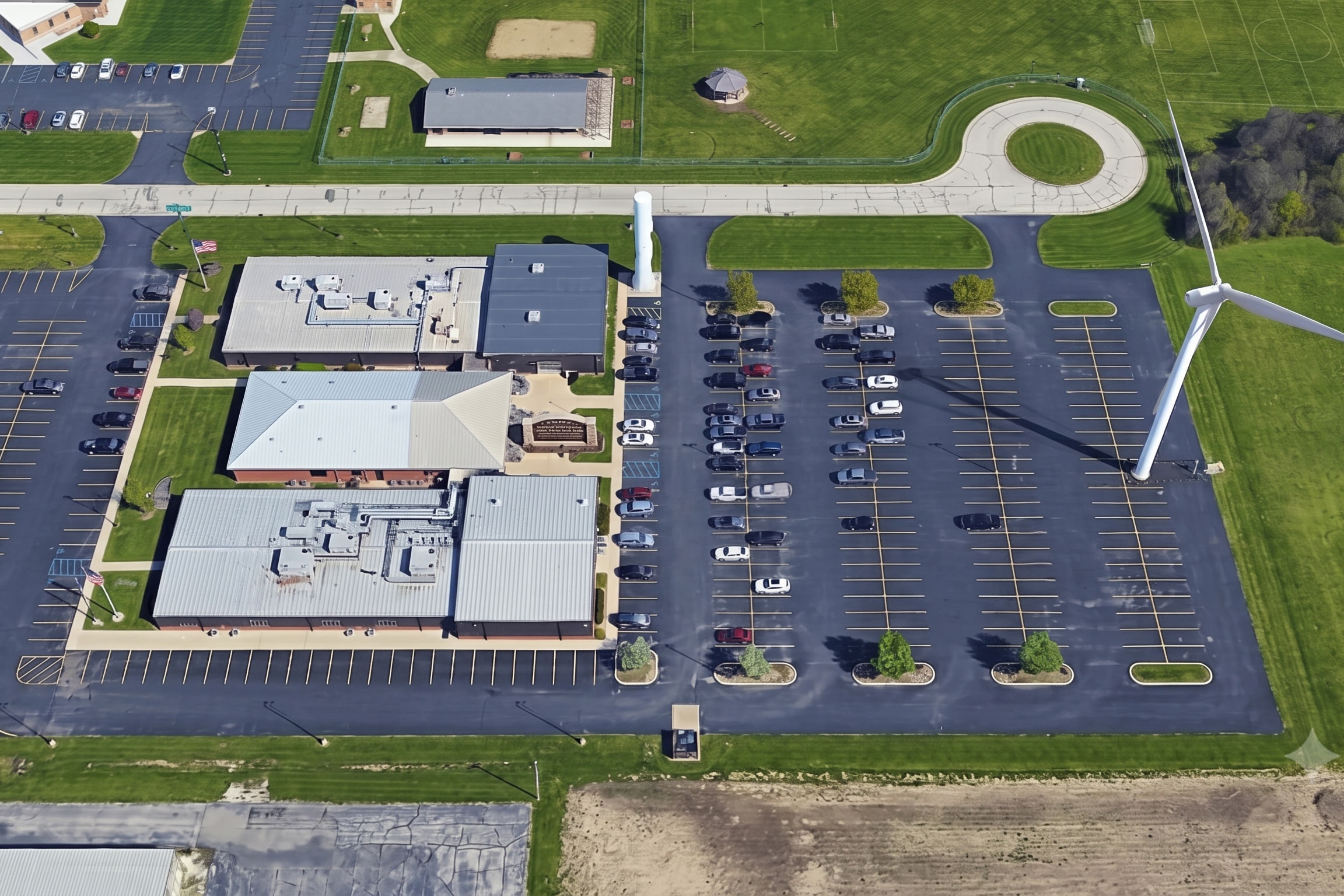 Toledo JATC Building Aerial